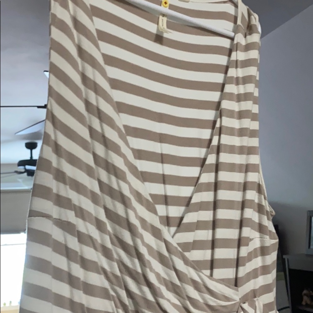 Little Yellow Button Dress size large